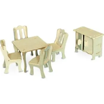 3D puzzle Wooden Toy / Wck WOODEN TOY , WCK 3D puzzle Jídelna 111485