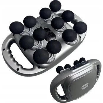 Masážní přístroj Masážní Přístroj 12hlavicový MASÁŽNÍ PISTOLE na ZÁDA TĚLA CHODIDEL LED Infračervený