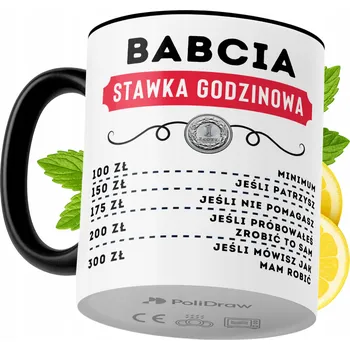 Hrnek Polidraw Hrnek Polidraw pro babičku keramika 330 ml