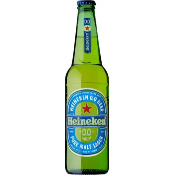 Pivo Nealkoholické pivo Heineken Světlé 0,0 % 500ml PURE MALT LAGER