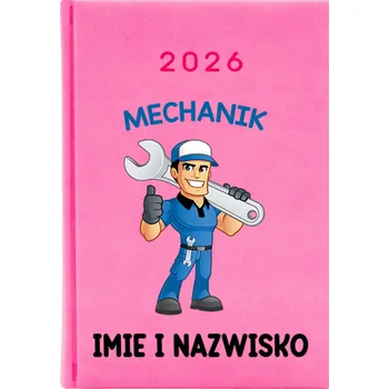 Kalendář Knižkový kalendář 2026 A5 růžový