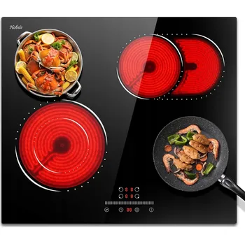 Varná deska HOBSIR HSC-D46607 keramická varná deska 60 cm, 4 varné zóny