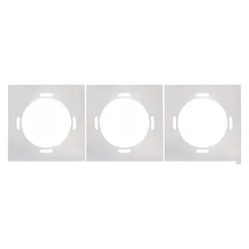 vypínač Trojitý Rámeček Kontakt-simon bílý