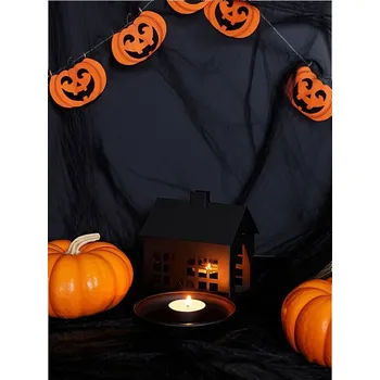 Svícen Sinsay - Svícen ve tvaru domečku - černá - 803GO-99X - 803GO-99X-ONE