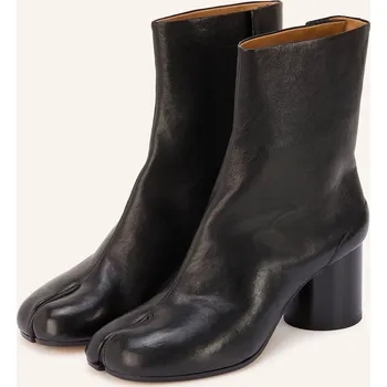 Dámské mokasíny Maison Margiela Dámské Kotníčkové Boty Tabi, černá, 36