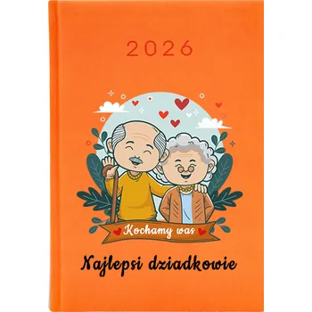 Kalendář Knižkový kalendář 2026 A5 oranžový