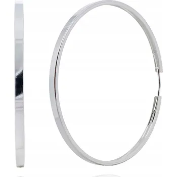 Náušnice STŘÍBRNÉ ŠIROKÉ KRUHOVÉ NÁUŠNICE 25