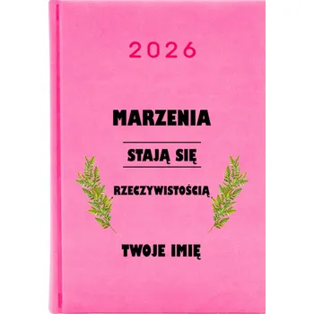 Kalendář Knižkový kalendář 2026 A5 růžový