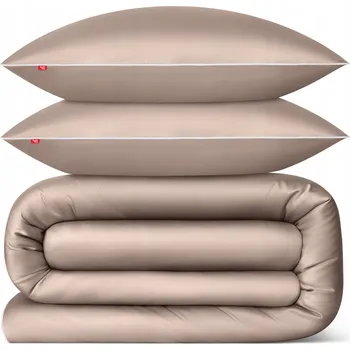 Povlečení POVLEČENÍ SATÉNOVÉ 160X200 + 2 POVLEČENÍ NA POLŠTÁŘ 70X80 SADA POVLEČENÍ 100% BAVLNA