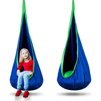 Zahradní houpačka Závěsné křeslo Neo-Sport cocoon modré