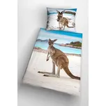 3d povlečení s klokanem - Kangaroo 140x200 cm