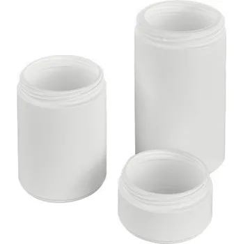 Krycí sklíčko k mikroskopu Plastové dózy (PE-HD), vhodné do potravinářství, 250 ml, bez víka, 24 kusů