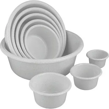 Univerzální miska z PP, stabilní verze s rovným dnem, 2,5 litru, BJ = 24 ks