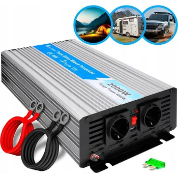 Měnič napětí Měnič Napětí napětí OPIP-2000W automobilová 12V