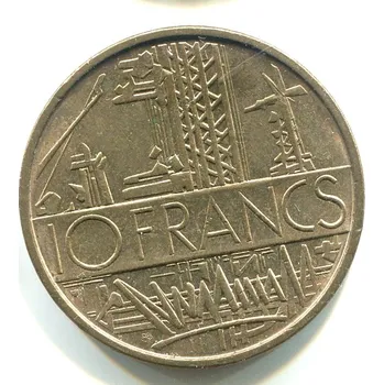 FRANCIE. 10 francs 1974.