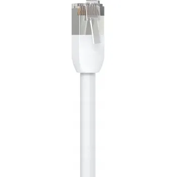 Síťový kabel Síťový kabel Ubiquiti UACC-Cable-Patch-Outdoor-C6A-12M-W, bílý, Cat6a, venkovní