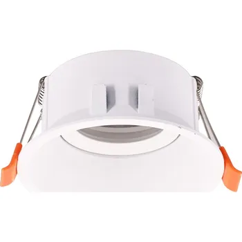 Bodové svítidlo Podhledové svítidlo Round3, 1x bílé kovové stínítko, (možnost polohování), w