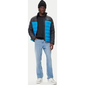 Pánská bunda Jack Wolfskin Vatovaná bunda Ather Down 1207681 Modrá Regular Fit XL