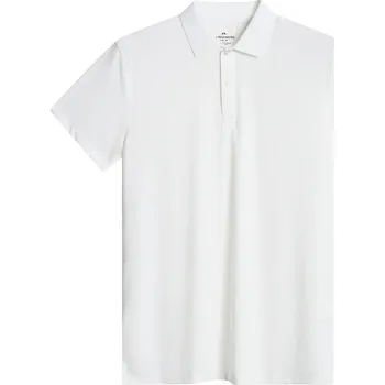 Pánské tričko J.Lindeberg polo Bison - bílé: Pánské XL