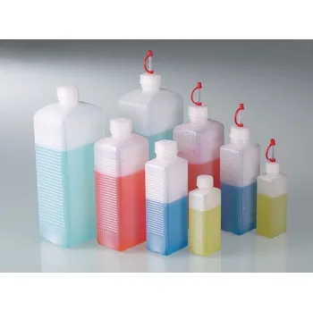 Krycí sklíčko k mikroskopu Lahev s úzkým hrdlem z HDPE, obdélníkový tvar, 500 ml, BJ = 120 kusů