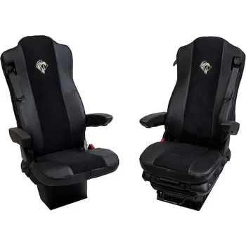 Potah sedadla Potahy MB Actros MP IV 1+1. 2 pásy 122/černé/černé