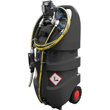 Palivová nádrž Mobilní čerpací nádrž na benzín, typ Caddy, objem 110 litrů, s elektrickým čerpadlem, ATEX