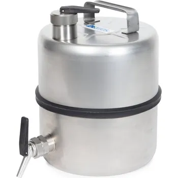 Kanystr Bezpečnostní nádoba z nerezu, s čepovacím kohoutem, objem 10 l