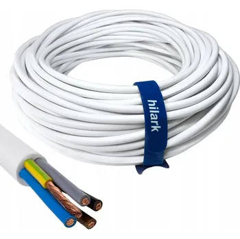 elektrický kabel Kabel Kulatý alarmový, elektrický, ohebný (lanko), instalační OWY Hilark 4 x 2,5