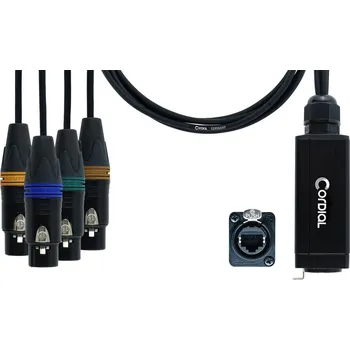 Audio kabel Cordial CDX 0,7 FN 5 QUAD-DMX