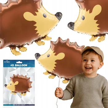 Balónek FÓLIOVÝ BALÓNEK S POTISKEM NA HÉLIUM MLADÝ JEŽEK 55x4 9 CM PRO DĚTI