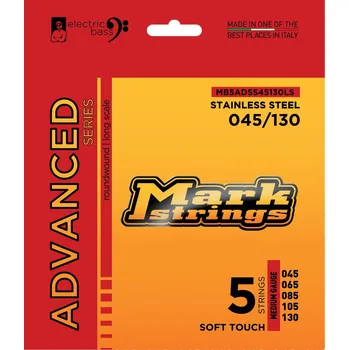 Struna pro kytaru a smyčcový nástroj Markbass Advanced SS 5 045-130 + prodloužená záruka 3 roky