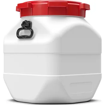 Sud Kanystr se širokým hrdlem, z polyethylenu (PE), 50 litrů