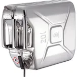 Bezpečnostní kanystr z nerezu s čepovacím kohoutem a větráním, objem 20 l