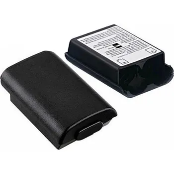 Herní konzole ČERNÝ KRYT BATERIE PRO OVLADAČ XBOX 360