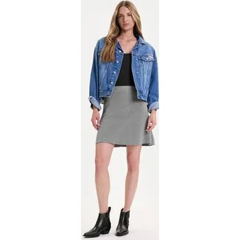 Dámská sukně Vero Moda Mini sukně Saba 10325944 Šedá Regular Fit S