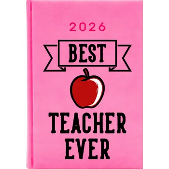 Kalendář Knižkový kalendář 2026 A5 růžový