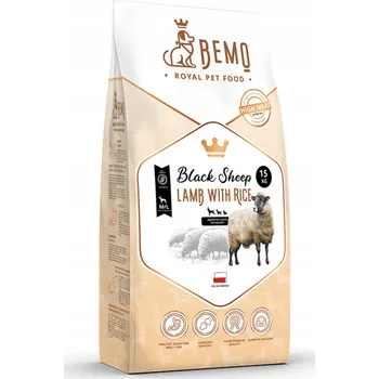 Krmivo pro psa BEMO - Black Sheep - Jehněčí s Rýží - S/M - 15kg - krmivo pro psy