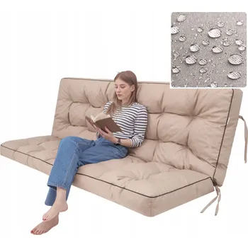 Podsedák Polštář Hobbygarden 106 x 180 x 10 béžový