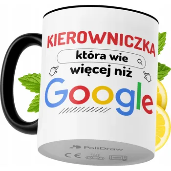 Hrnek Polidraw Hrnek Polidraw pro manažerku na předsednictví, keramika, 330 ml
