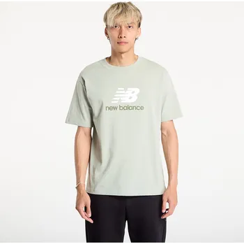 Tričko New Balance Athletics Logo T-Shirt Green M
