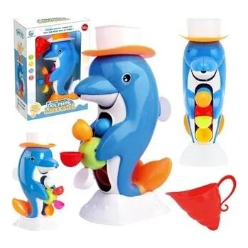 plyšák Delfin z kołowrotkiem do kąpieli