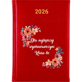 Kalendář Knižní kalendář 2026 A5 červený