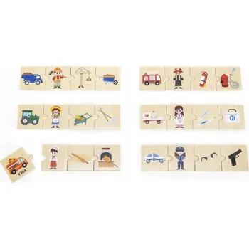 Dřevěná hračka Dřevěné Puzzle Viga