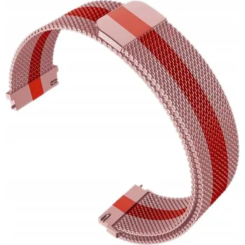 Náramek KOVOWÝ NÁRAMEK ŘEMÍNEK MAGNETICKÝ SÍŤOVANÝ 22MM PRO SAMSUNG GALAXY, GEAR