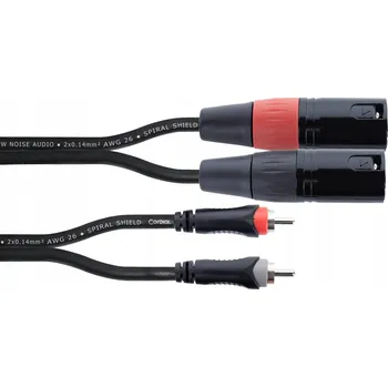 Audio kabel Kabel RCA - XLR Cordial EU 1 MC 1 m (metr)