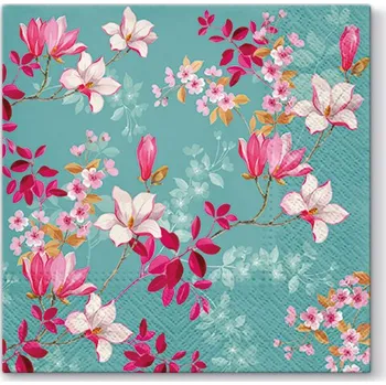 Stolování Ubrousky PAW Dekor L (20ks) Magnolia