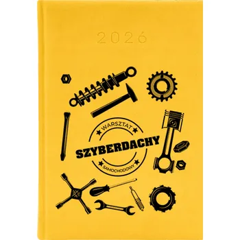 Kalendář Knižkový kalendář 2026 A5 žlutý