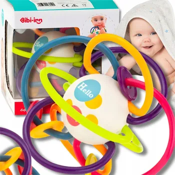 KOUSÁTKO CHRASTÍTKO SENZORICKÁ HRAČKA PRO MIMINKA DĚTI MONTESSORI