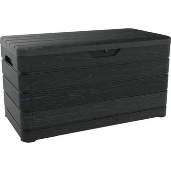 Zahradní úložný box Box na polstry plastový Toomax DOLOMITI 410 l 119 x 60,5 x 63,5 cm grafitový