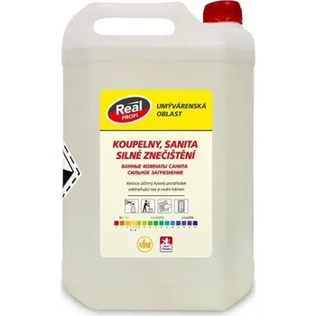 Čistící prostředek na koupelny Real profi - 5 l